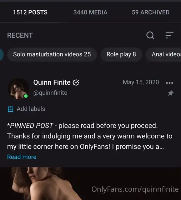 Quinn Finite video 3