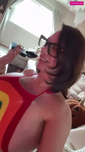 Brittany Elizabeth Teasing Her Tits In Rainbow Top Nude OnlyFans Video