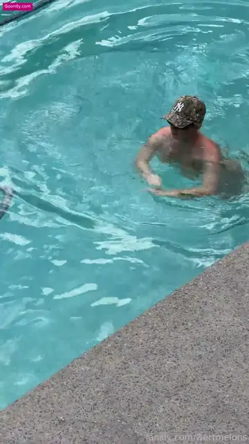 Wettmelons Swimming Nude In The Pool Nude OnlyFans Video
