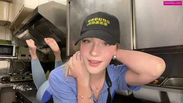 Kelly Teasing In Her Tight Blue Uniform Nude OnlyFans Video